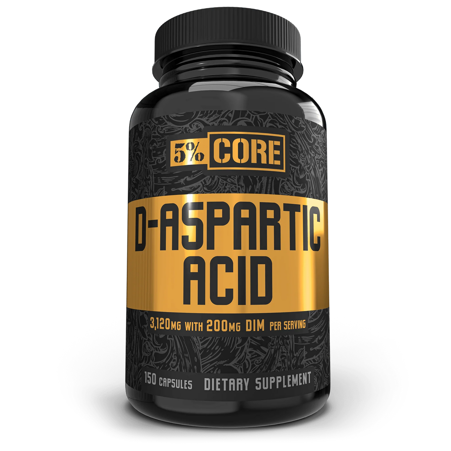 D-Aspartic Acid Caps - 5% Nutrition