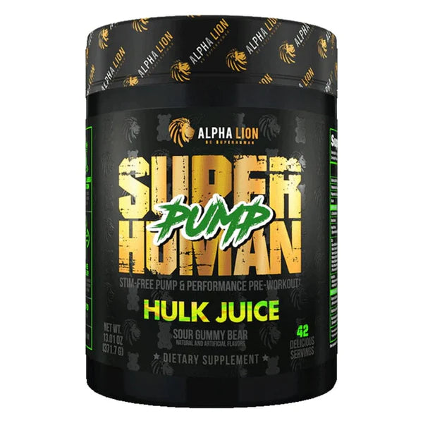 Super Human Pump - Caffeine Free Pre Workout