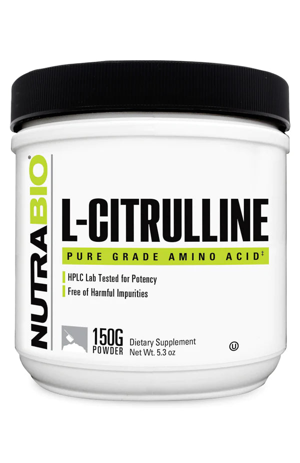 Nutrabio Citrulline Powder 150 Grams