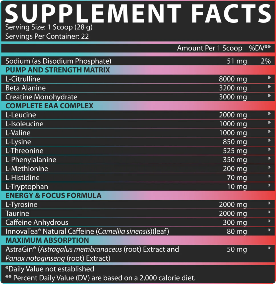 Outlift Clinically Dosed All-in-one-Pre-Workout