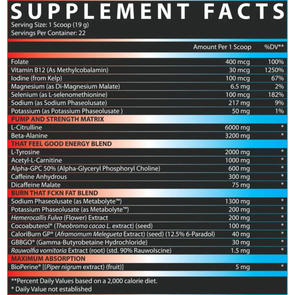 Outlift Burn Pre-Workout